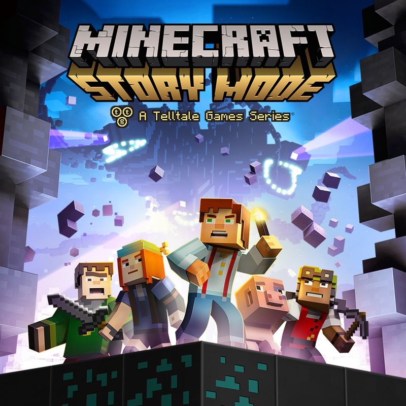 Minecraft: Story Mode box art for Xbox 360